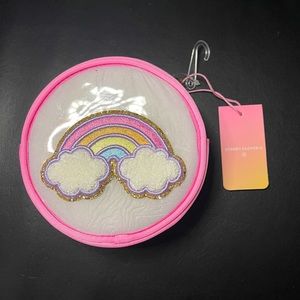 Stoney Clover Lane x target Collab Circle Pouch with rainbow